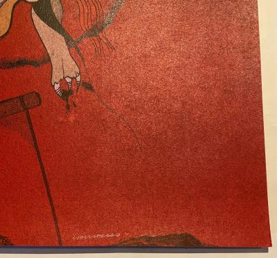 Jorge CAMACHO - Cenizas, 1974 - Lithographie signée au crayon 2
