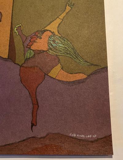Jorge CAMACHO - Cenizas, 1974 - Lithographie signée au crayon 2