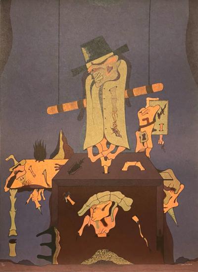 Jorge CAMACHO - Cenizas, 1974 - Lithographie signée au crayon 2