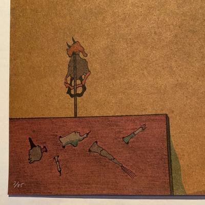 Jorge CAMACHO - Cenizas, 1974 - Lithographie signée au crayon 2