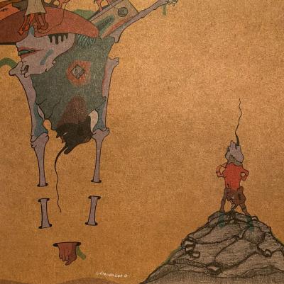 Jorge CAMACHO - Cenizas, 1974 - Lithographie signée au crayon 2