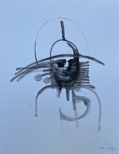 André FERRAND - Portrait 2, c.2007 - Dessin 2