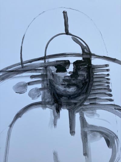 André FERRAND - Portrait 2, c.2007 - Dessin 2