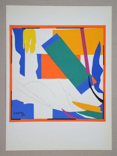 Henri MATISSE (d'après) - Souvenir d'Océanie, 1958 - Lithographie 2