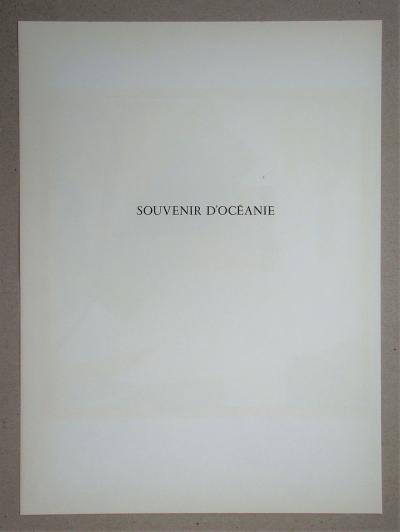 Henri MATISSE (d'après) - Souvenir d'Océanie, 1958 - Lithographie 2