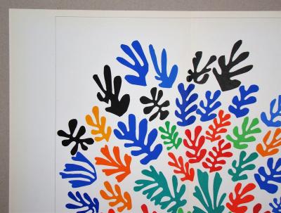 Henri MATISSE (d’après) - La gerbe, 1958 - Lithographie monogrammée 2