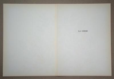 Henri MATISSE (d’après) - La gerbe, 1958 - Lithographie monogrammée 2