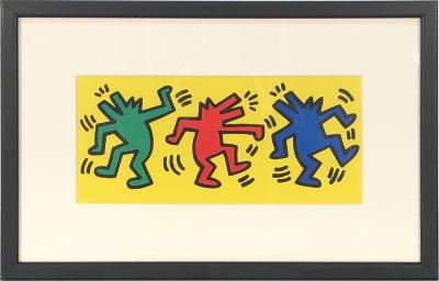 Keith HARING (d’après) - Danse, 1998 - Impression offset 2