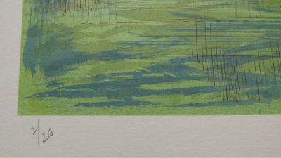 Rolf RAFFLEWSKI - Château de Montsoreau, c.1980 - Lithographie originale signée 2