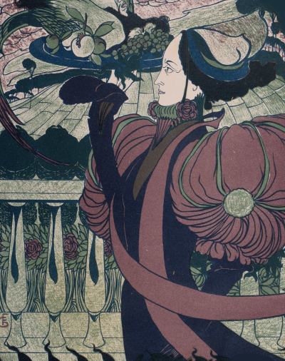 Georges DE FEURE - Salomé, 1899 Lithographie originale en couleurs 2