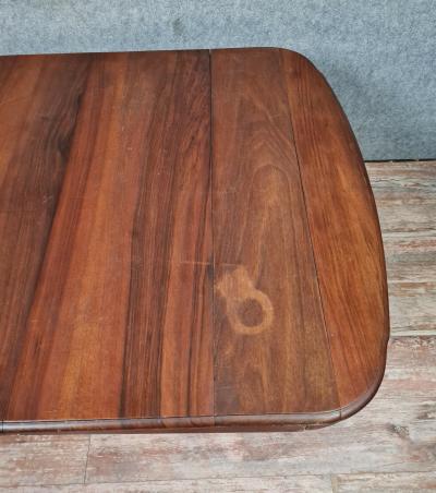 Table à allonges en acajou, première moitié du XXe siècle 2