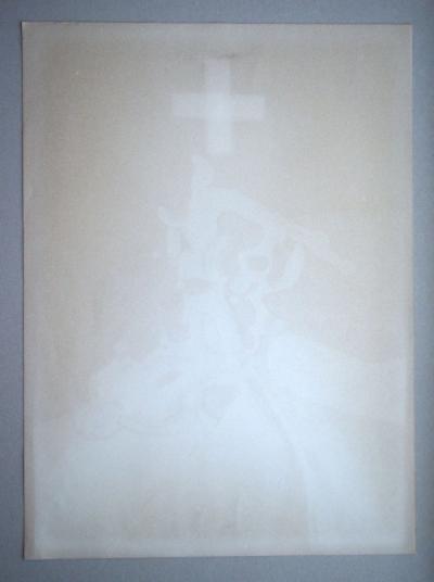 FOUCAULT - Composition, 1978 - Sérigraphie originale, signée, datée et numérotée 2