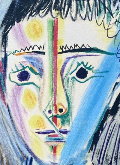Pablo Picasso (d’après) - Garçon à la marinière, 1965 - Lithographie signée dans la planche 2