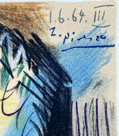Pablo Picasso (d’après) - Garçon à la marinière, 1965 - Lithographie signée dans la planche 2