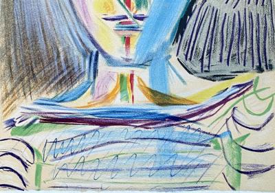 Pablo Picasso (d’après) - Garçon à la marinière, 1965 - Lithographie signée dans la planche 2