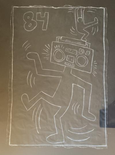 Keith HARING (d’après) - Subway drawing, vers 1980/1985 - Dessin 2
