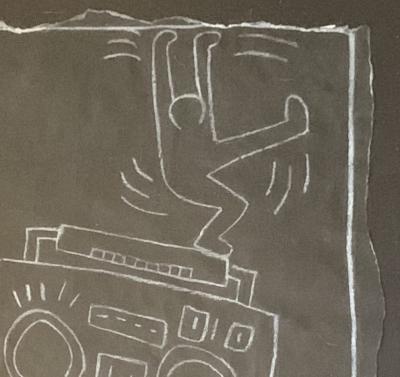 Keith HARING (d’après) - Subway drawing, vers 1980/1985 - Dessin 2