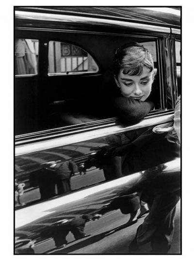 Dennis STOCK - Audrey Hepburn in New York, 1954 - Affiche