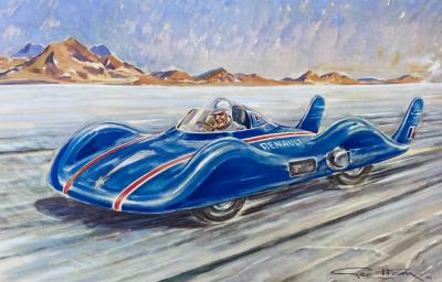 Geo HAM - Renault : L’étoile filante, 1956 - Lithographie 2