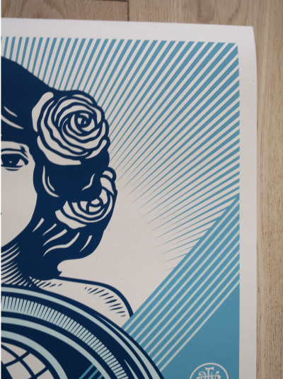 Shepard Fairey Obey RIOT COP Sérigraphie Originale Signée 100/400 – 2006