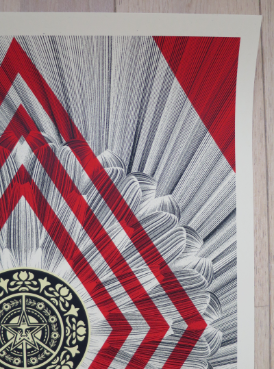 Shepard FAIREY (Obey) + Kai and Sunny - Flower Diamond, 2021 - Sérigraphie signée et numérotée 2