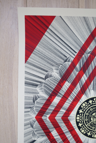 Shepard FAIREY (Obey) + Kai and Sunny - Flower Diamond, 2021 - Sérigraphie signée et numérotée 2