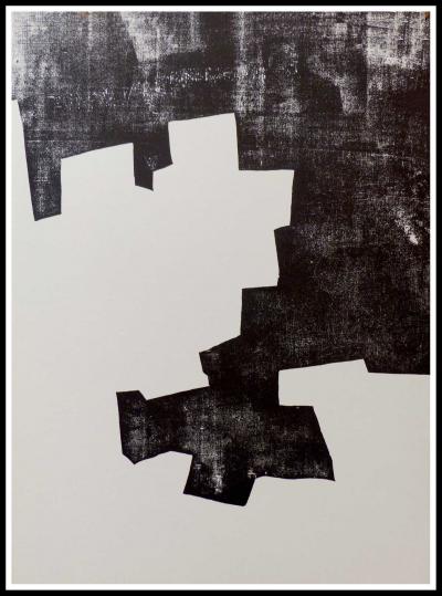 Eduardo CHILLIDA (d’après) - Composition au bois gravé III, 1968 - Lithographie 2