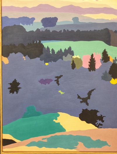 Marion SAGON - Crazy Sunset, 2021 - Acrylique sur toile 2