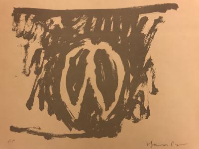 Joan Pijuan HERNANDEZ - Sans titre IV - Lithographie signée au crayon 2