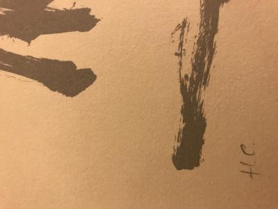Joan Pijuan HERNANDEZ - Sans titre IV - Lithographie signée au crayon 2