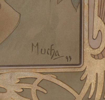 Alphonse MUCHA -  Eclat du Jour, 1899 - Lithographie originale 2
