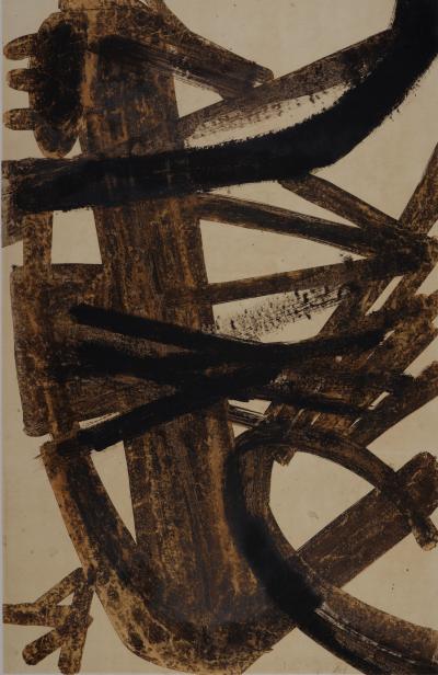 Pierre SOULAGES - Antagonismes, 1960 - Lithographie signée au crayon 2