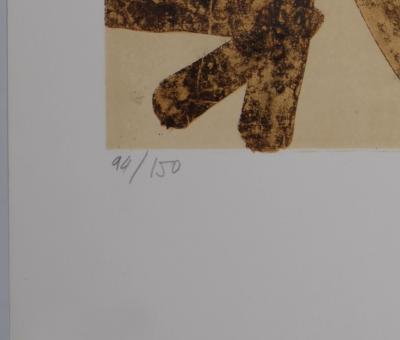 Pierre SOULAGES - Antagonismes, 1960 - Lithographie signée au crayon 2