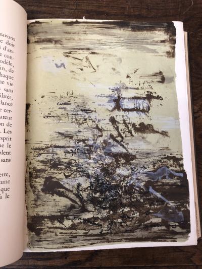 André MALRAUX et ZAO Wou-Ki - La Tentation de l’Occident, 1962 - Livre et lithographies - Signé 2