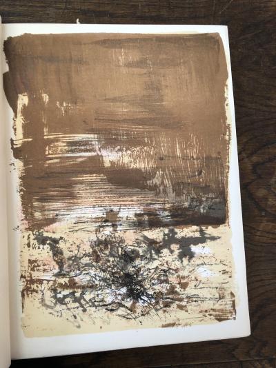 André MALRAUX et ZAO Wou-Ki - La Tentation de l’Occident, 1962 - Livre et lithographies - Signé 2