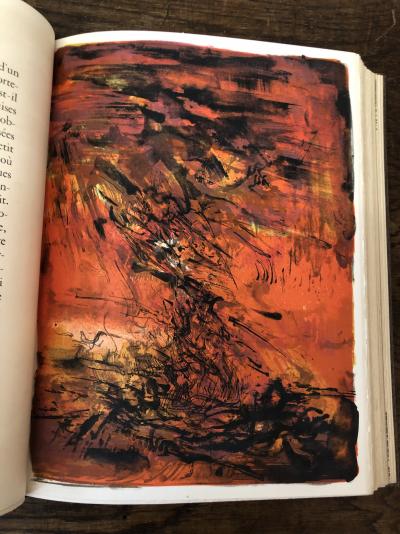 André MALRAUX et ZAO Wou-Ki - La Tentation de l’Occident, 1962 - Livre et lithographies - Signé 2