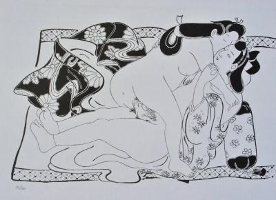 Jihei SUGIMURA (d’après) : le grand amour, 1961 - Lithographie érotique 2