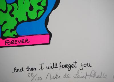 Niki DE SAINT PHALLE - Homage to my love, 1968 - Sérigraphie originale signée au crayon 2