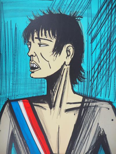 Bernard BUFFET - Le Tambour, 1977 - Lithographie originale, Signée 2