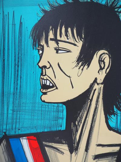 Bernard BUFFET - Le Tambour, 1977 - Lithographie originale, Signée 2