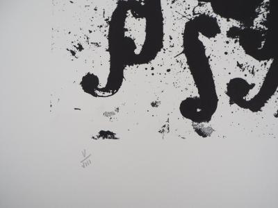 ARMAN - Ouies de violon - Lithographie originale signée 2