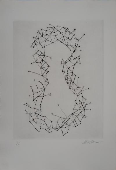ARMAN - Constellation du violon - Gravure originale signée 2