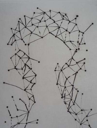 ARMAN - Constellation du violon - Gravure originale signée 2