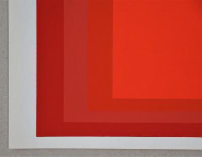 Josef ALBERS (d'après) - Hommage au Carré - R-III a-4, 1977 - Sérigraphie en couleurs 2