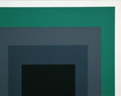 Josef ALBERS (after) - Homage to the Square - Grisaille and Patina, 1977 - Silkscreen print 2