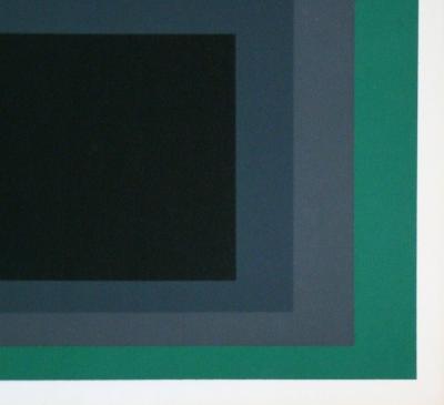 Josef ALBERS (after) - Homage to the Square - Grisaille and Patina, 1977 - Silkscreen print 2