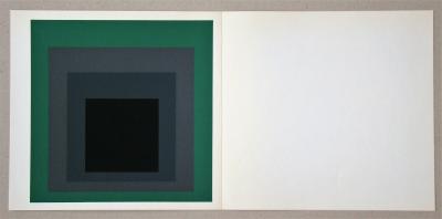 Josef ALBERS (after) - Homage to the Square - Grisaille and Patina, 1977 - Silkscreen print 2