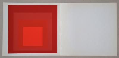 Josef ALBERS (after) - Homage to the Square - R-III a-4, 1977 - Silkscreenprint in colours 2