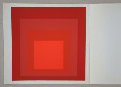 Josef ALBERS (after) - Homage to the Square - R-III a-4, 1977 - Silkscreenprint in colours 2