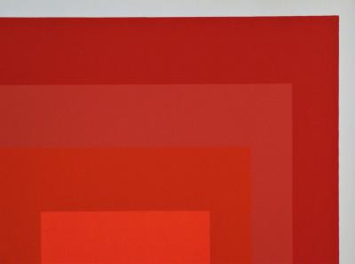 Josef ALBERS (after) - Homage to the Square - R-III a-4, 1977 - Silkscreenprint in colours 2